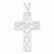 Sterling Silver Polished Cross Pendant, Adorable Pendants for Necklace
