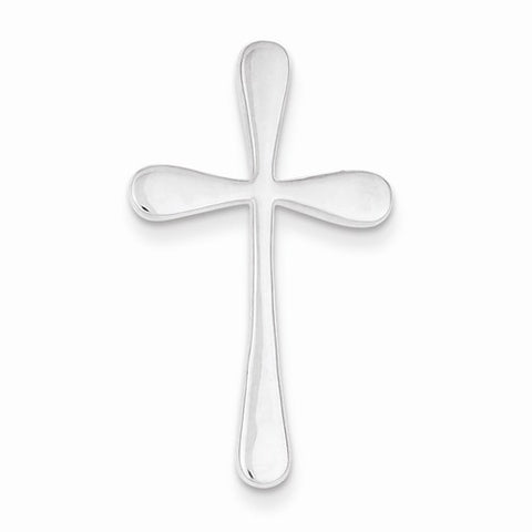 Sterling Silver Cross Slide Pendant, Pendants for Necklace