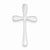 Sterling Silver Cross Slide Pendant, Pendants for Necklace