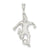 Soccer Player Charm in Sterling Silver