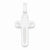 Sterling Silver Polished and Matte Finish Cross pendant, Alluring Pendants for Necklace