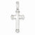 Sterling Silver Polished Cross Pendant, Delightful Pendants for Necklace