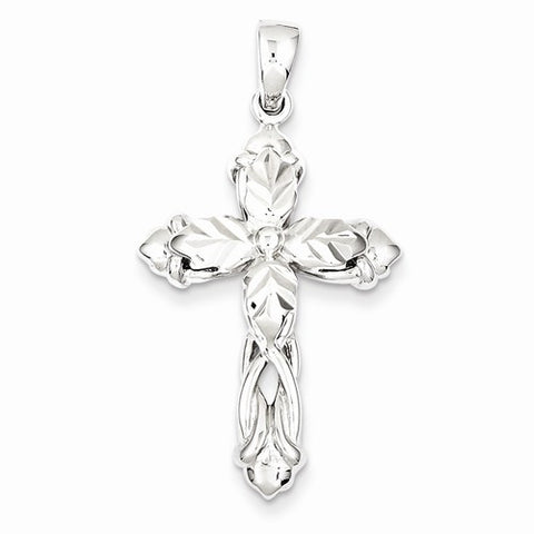 Sterling Silver Rhodium Plated D/C Pendant, Pendants for Necklace