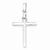 Sterling Silver Polished INRI Cross pendant, Pretty Pendants for Necklace