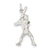 Sterling Silver Baseball Batter Charm hide-image