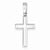 Sterling Silver Polished Cross Pendant, Adorable Pendants for Necklace