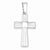 Sterling Silver Polished Cross Pendant, Lovely Pendants for Necklace