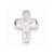 Sterling Silver Rhodium Plated CZ Cross pendant, Appealing Pendants for Necklace