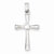 Sterling Silver Rhodium Plated CZ Cross pendant, Fine Pendants for Necklace