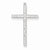 Sterling Silver Micro Pave Cross Pendant, Pendants for Necklace
