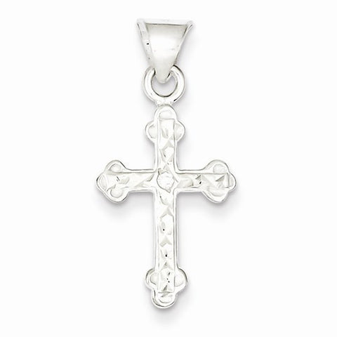 Sterling Silver Cross & CZ Pendant, Pendants for Necklace