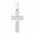 Sterling Silver Polished Crucifix pendant, Gorgeous Pendants for Necklace