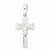 Sterling Silver Polished Crucifix pendant, Lovely Pendants for Necklace