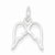 Sterling Silver Wings Pendant, Pendants for Necklace