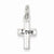 Sterling Silver LOVE Cross Pendant, Pendants for Necklace