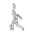 Lady Bowler Charm in Sterling Silver