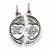 Sterling Silver Satin Antiqued 2-Piece Mizpah Pendant, Pendants for Necklace