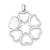 Sterling Silver Polished Hearts pendant, Adorable Pendants for Necklace