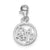 Sterling Silver Faith Circle Charm hide-image