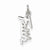 Sterling Silver Faith Pendant, Pendants for Necklace