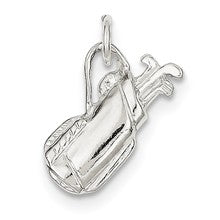 Sterling Silver Golf Bag Charm hide-image