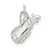Golf Bag Charm in Sterling Silver