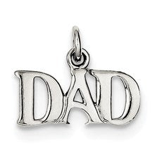 Sterling Silver Dad Charm hide-image