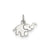Enameled Elephant Charm in Sterling Silver
