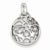Sterling Silver Rhodium Plated CZ Butterfly pendant, Dazzling Pendants for Necklace