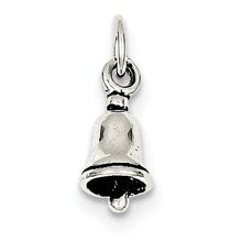 Sterling Silver Antiqued Bell Charm hide-image