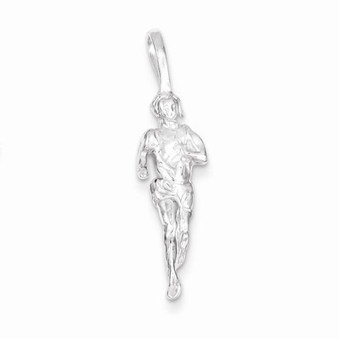 Sterling Silver Runner pendant, Adorable Pendants for Necklace
