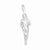 Sterling Silver Runner pendant, Adorable Pendants for Necklace