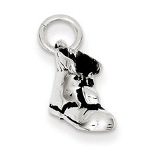 Sterling Silver Antiqued Shoe Charm hide-image