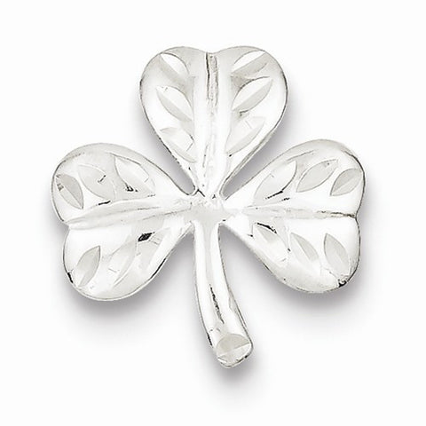Sterling Silver Clover Pendant, Pendants for Necklace