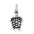 Sterling Silver Antiqued Turtle Charm hide-image