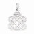Sterling Silver Polished Turtle Pendant, Pendants for Necklace
