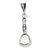 Sterling Silver Antiqued Vintage Hand Mirror Charm hide-image