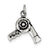 Sterling Silver Antiqued Hairdryer Charm hide-image