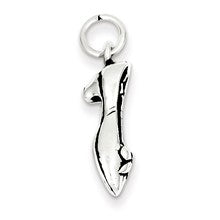 Sterling Silver Antiqued High Heel Charm hide-image