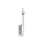 Antiqued Hair Comb Charm in Sterling Silver