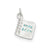Note Book Charm in Sterling Silver
