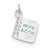 Sterling Silver Note Book Charm hide-image