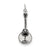Sterling Silver Antiqued Ukulele Charm hide-image