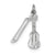 Sterling Silver Violin & String Charm hide-image