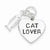 Sterling Silver Cat Lover Pendant, Pendants for Necklace