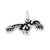 Sterling Silver Antiqued Eagle Charm hide-image