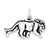 Sterling Silver Antiqued Lion Charm hide-image