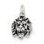 Sterling Silver Antiqued Lion Charm hide-image