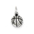 Antiqued Basketball Charm in Sterling Silver
