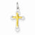 Sterling Silver & Vermeil Cross pendant, Exquisite Pendants for Necklace